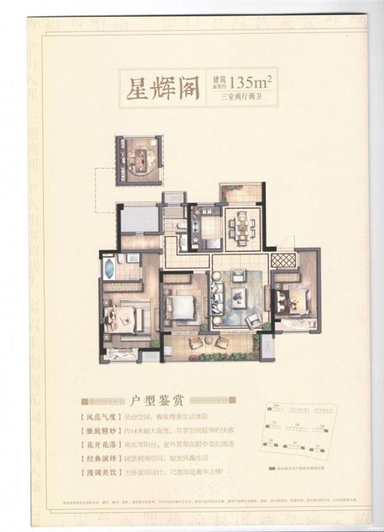 冠城大通華熙閣戶型圖搶先了解