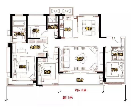 新房咨詢丨文化片區(qū)中南林樾香庭188㎡大平層在售中