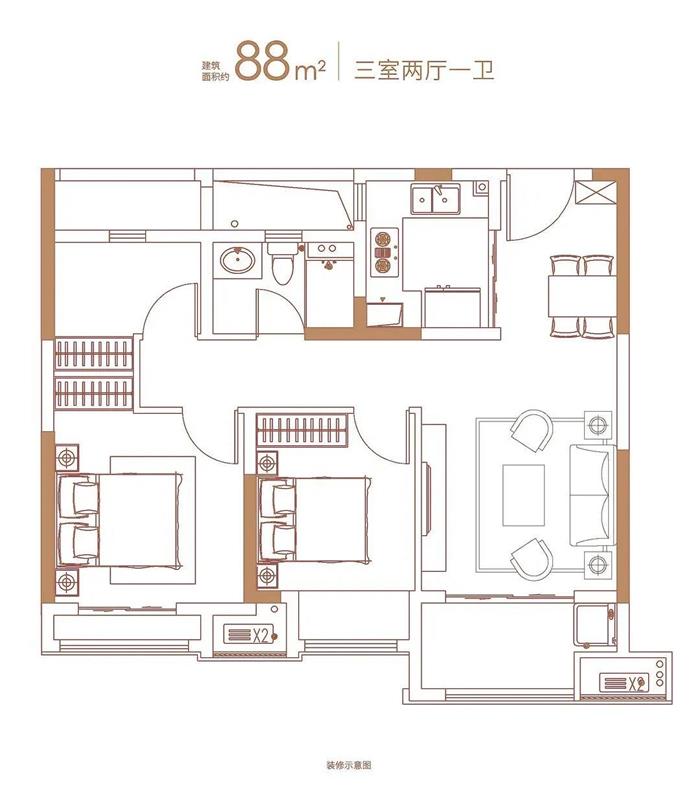 約75-120㎡爆款來(lái)襲！春和景庭樣板間盛大公開(kāi)